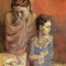 Пабло Пікассо. «Мати та дитя». (Акробати). 1905 р.