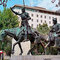 Класичний пам’ятник Дон Кіхоту Ламанчському на високому постаменті у Мадриді, Іспанія.